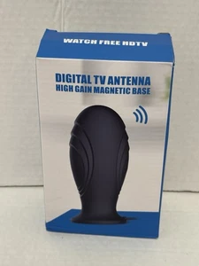 Antena de TV Digital Alta Ganancia Base Magnética Nueva Caja Abierta - Imagen 1 de 6