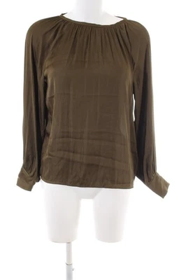 H&M Blouse à manches longues Dames Blouse T EU 32 brun style décontracté - Photo 1/4