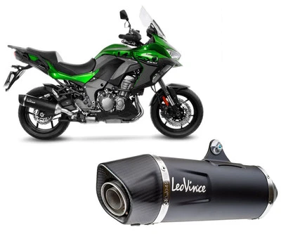Pots D'echappement Leovince LV One Evo Black Kawasaki Versys 1000 2019 > 2024 - Photo 1/3