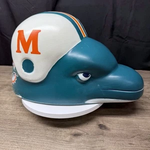 Miami Dolphins Foam Head NFL Foamheads Collectible Hat Vintage See PICS For Cond - Picture 1 of 12