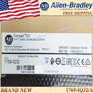 New Sealed AB 1769-IQ32/A CompactLogix 24V DC Input Module US Free Ship 1769IQ32 - Picture 1 of 5