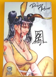 Power Hour #2 Preview Bound Bunny METAL Close Variant Signed KYU YONG EOM #20/20 - Picture 1 of 3