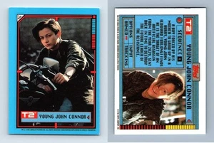 Young John Connor #4 T2 Terminator 2 Topps 1991 Small Trading Card / Sticker - Picture 1 of 1