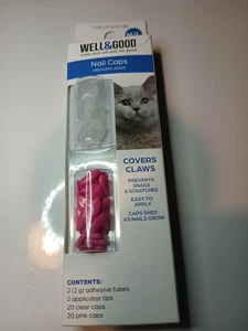 Well & Good mittelgroße und große Nagelkappen für Katzen einfach anzuwenden  - Bild 1 von 5