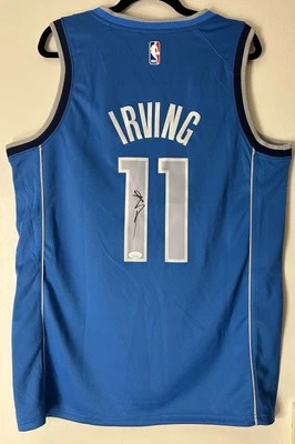 Kyrie Irving Signed Dallas Mavericks Jersey Autographed JSA COA - Image 1 of 4