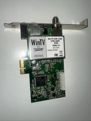Hauppauge WinTV-HVR-1250 ATSC/QAM NTSC 79571 LF D5D9 PCIe TV Video Capture Card - Image 1 of 3