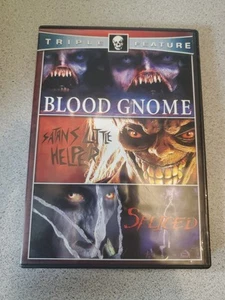 Satans Little Helper / Spliced / Blood Gnome (DVD, 2-Disc Set) Triple Feature - Imagen 1 de 5