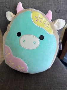 Nuevo Squishmallows Pascua Primavera Colores Cornelius Galleta Vaca 11" Peluche Pastel - Imagen 1 de 4
