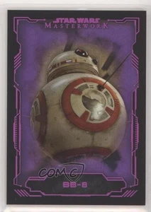 2016 Topps Star Wars Masterwork Lightsaber Purple 17/25 BB-8 #43 z7j - Picture 1 of 3