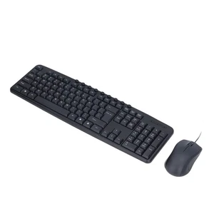 Laptop Wired Keyboard Mouse Combo Ergonomic Design 113 Keys Wired Keyboard TU - Picture 1 of 12
