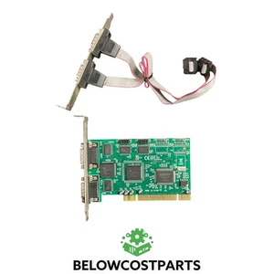 StarTech PCI4S550N 2-Port RS232 Serial PCI Adapter Card – Tested Working - Picture 1 of 4
