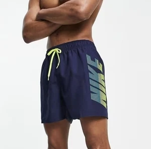Nike Natación Rift 5 pulgadas Voleibol Pantalones Cortos en Azul Marino Talla Mediana  - Imagen 1 de 7