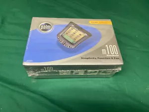 new old stock sealed Palm M100 handheld PDA Dell 2MB NOS - Picture 1 of 8