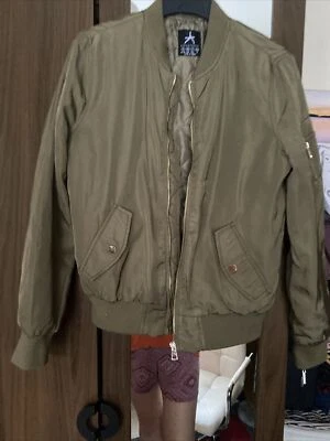 Ladies/Girl's Size UK 8 BOMBER Jacket - Full Zip - Image 1 of 3