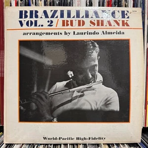 BUD SHANK - BRAZILLIANCE VOL. 2 (VINYL LP) 1962!! RARE!! WORLD-PACIFIC WP-1419 - Picture 1 of 6