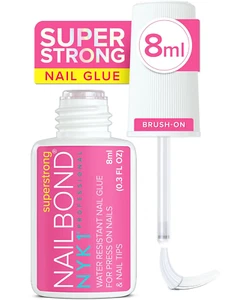 Super Strong Nail Glue for Press on Nails, Nail Tips & Acrylic Nails (8Ml) Nail - Picture 1 of 12