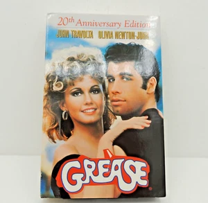 Grease 20th Anniversary Edition VHS Unplayed Script Sealed Soundtrack CD - Picture 1 of 4
