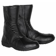 Spada Seeker 2 Waterproof Leather Motorcycle Boots Black Motorbike Shoes