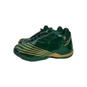 Adidas Men’s T-MAC 2 RESTOMOD Basketball Shoes Size 9 Dark Green/Gold FY9931 - Picture 1 of 9