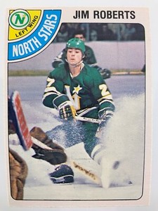 1978 Jim Roberts 342 OPC Minnesota North Stars O-Pee-Chee Hockey Card 0325M