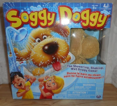SOGGY DOGGY THE SHOWERING SHAKING WET DOGGY GAME SPINMASTER NEW - Image 1 of 3