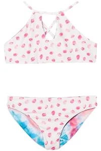 Splendid Kid's Girl Twist of Fate Highneck Reversible Retro Set Multi - Picture 1 of 2