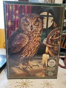 Jig Saw Puzzle Cobble Hill The Astrologer (Owl) 1000+ Piece Box Sealed #m34