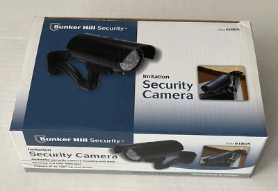 Bunker Hill Imitation Security Camera Item No. 61805 - Black NIB - Image 1 of 4