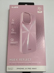 LAUT HUEX REFLECT Case for Apple iPhone 14 Pro Max - Pink - Picture 1 of 9