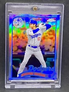 Shohei Ohtani RZADKA REFRAKTOROWA KARTA INWESTYCYJNA TOPPS CHROMOWANE DODGERS MVP W IDEALNYM STANIE - Zdjęcie 1 z 2