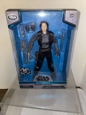 Figura de Acción Premium Star Wars Elite Series Sargento JYN ERSO 10" Disney Nueva Foto 1 de 4