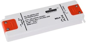 LED-Trafo 230V auf 12V= 05-20 Watt Ein 180-240V Super SlimLine  - Bild 1 von 5