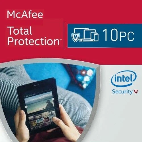 McAfee Total Protection 2025 10 DISPOSITIVI 1 anno PC EU KEY 2024 IT EU - Immagine 1 di 1