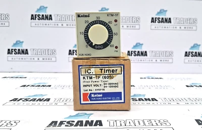 KOINO ELECTRIC KTM-1F (60S) IC. TIMER - Image 1 of 4