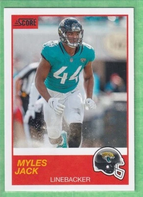 2019 Score #68 Myles Jack Jacksonville Jaguars - Image 1 of 2