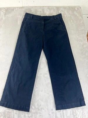 Current Elliott The Cropped Neat Trouser Size 28 Made in USA Black Pockets - Image 1 of 4