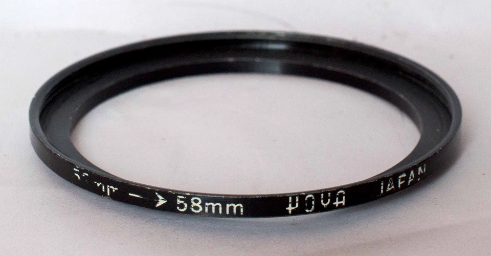 Hoya 52mm - 58mm step up ring. #2 - Image 1 of 1