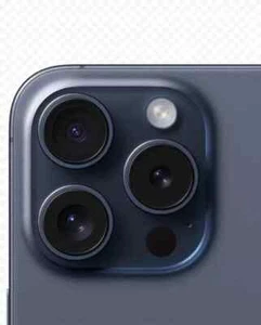 Apple iPhone 15 Pro A2848 Spectrum Only 128GB Blue Titanium Very Good - Picture 1 of 3