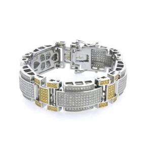 Edelstahl CZ Armband LIFE TIME kein Anlaufen - Bild 1 von 12