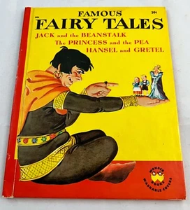 Book. Famous Fairy Tales. Wonder Books Series. Vintage. Copyright 1949 - Picture 1 of 6