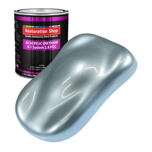 Restoration Shop Ice Blue Metallic Acrylic Urethane Gallon Only Auto Paint - Picture 1 of 5