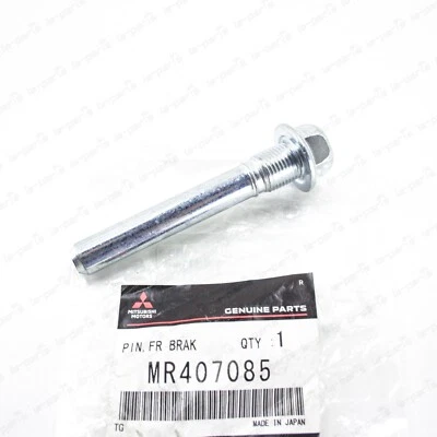 Pinza de freno delantera nueva genuina OEM Mitsubishi 01-06 Montero pasador superior MR407085 Foto 1 de 4