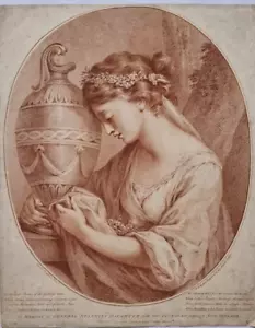 Kauffmann Angelica In Memory of General Stanwix's Daughter who was Lost in her - Picture 1 of 15