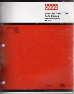 Case 1190-1690 Traktor Sonderausrüstung Teilehandbuch - Bild 1 von 1