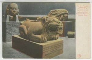 MÉXICO Postal Museo Nacional Interior - Ciudad de México c1910s vintage 05 - Imagen 1 de 2