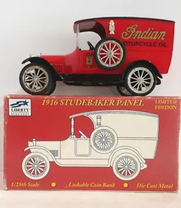 1916 Studebaker Panel, Ltd Edit Bank in Indian livery 1:25 Scale # 25017 USED - Picture 1 of 9
