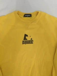 DSQUARED2 Kids 12 Years Yellow Block Sweatshirt *Read - Picture 1 of 9