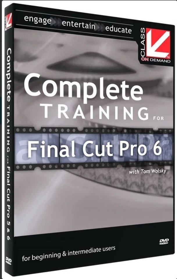 Class on Demand Complete Training for Final Cut Pro 6 Educational Training Tutor - Image 1 of 1