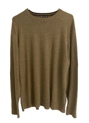 Smartwool Men’s Size XL Nylon Wool Blend Pullover Sweater Crewneck Brown Tan - Image 1 of 4
