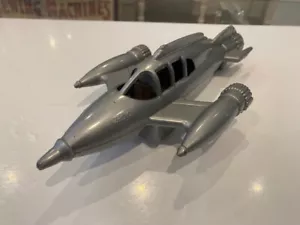 Australian vintage moldex toy silver space ship - Imagen 1 de 10